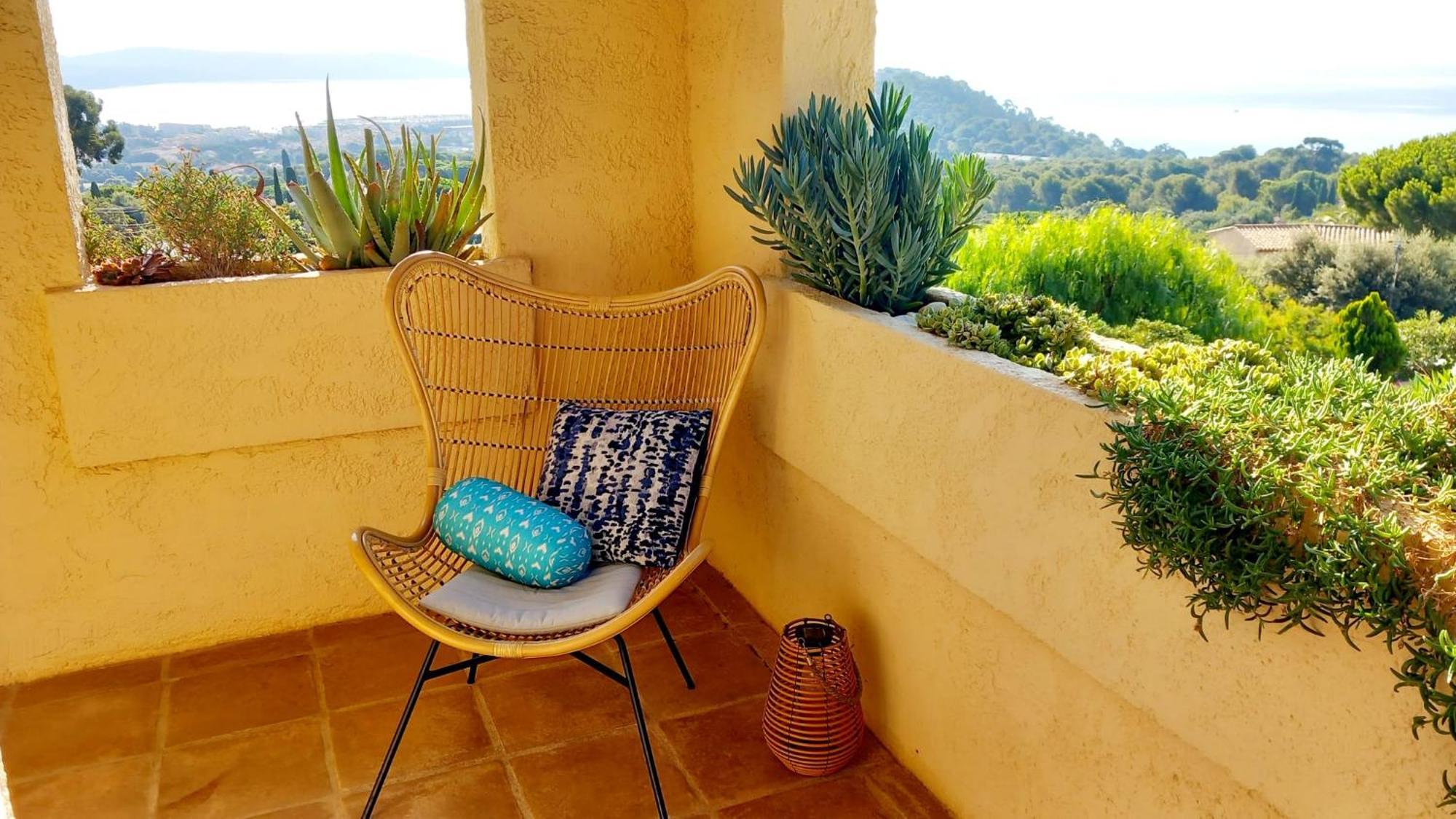 4-Star Private Villa With Heated Pool And Panoramic Sea View At Gulf De Saint Tropez Кавалере-сюр-Мер Екстериор снимка