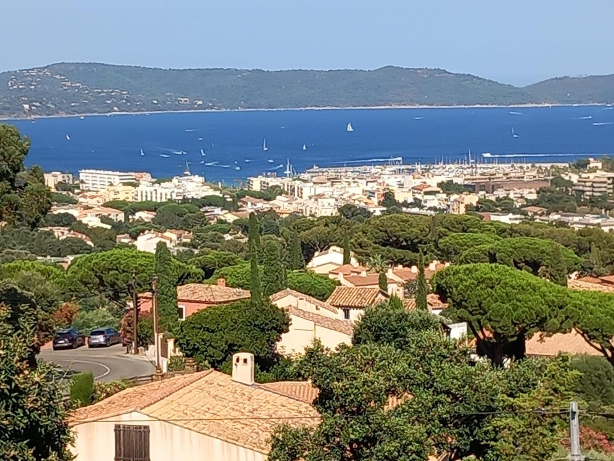 4-Star Private Villa With Heated Pool And Panoramic Sea View At Gulf De Saint Tropez Кавалере-сюр-Мер Екстериор снимка